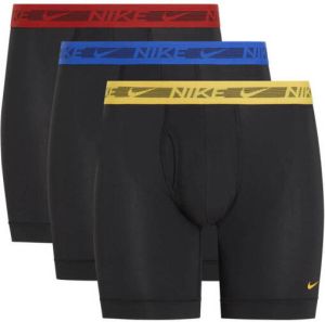 NIKE Underwear Boxershort Nike Dri-FIT Ultra Stretch Micro met logo op de tailleband (set 3 stuks Set van 3)
