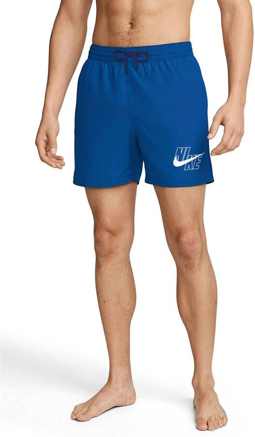 Nike zwemshort Breaker Logo 5' Volley blauw - Foto 3