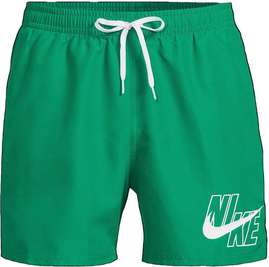 Nike zwemshort Breaker Logo 5' Volley groen