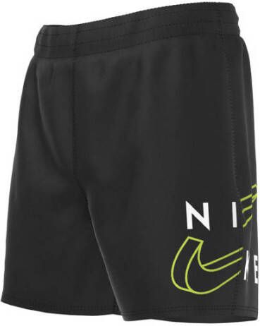 Nike zwemshort Split Logo zwart
