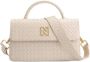 Nikkie TAS Daxton Braided Shoulderbag N 9-208 2305 Cream Beige Dames - Thumbnail 1