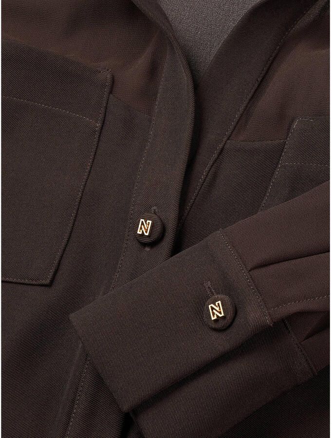 NIKKIE blouse bruin - Foto 2