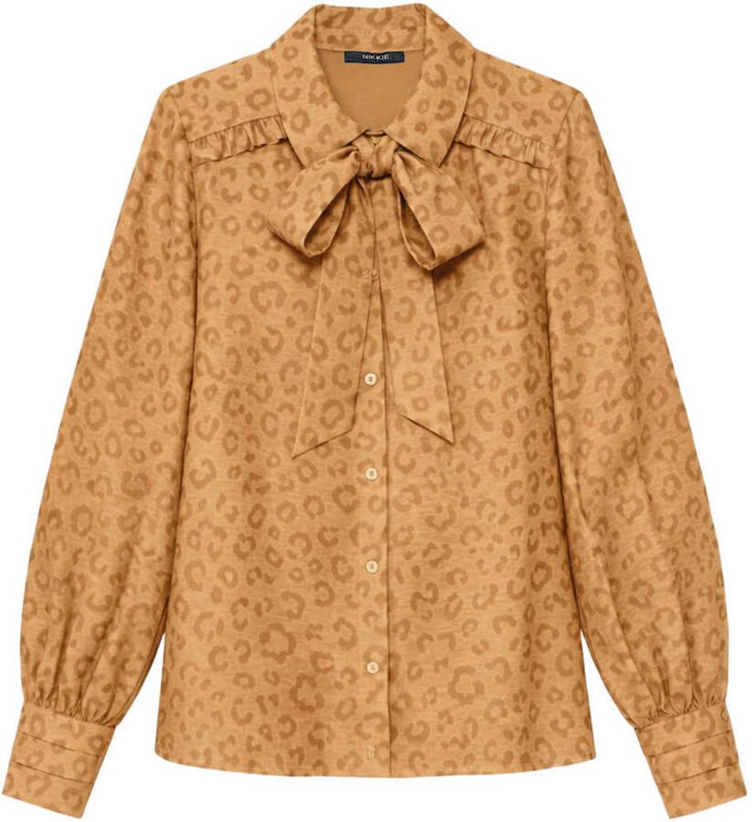 NIKKIE blouse camel - Foto 2