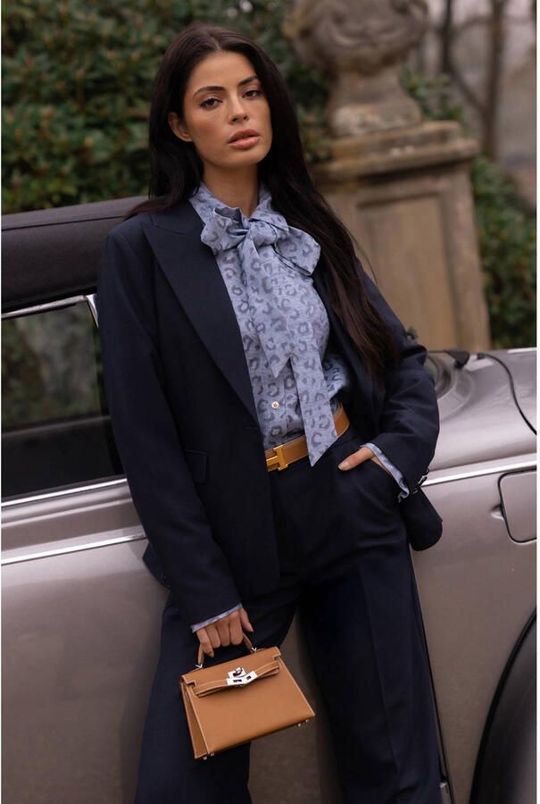 NIKKIE blouse lichtblauw - Foto 3