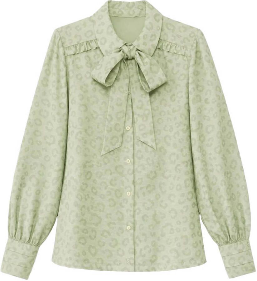 NIKKIE blouse mintgroen