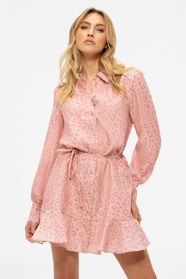 NIKKIE blousejurk lichtroze