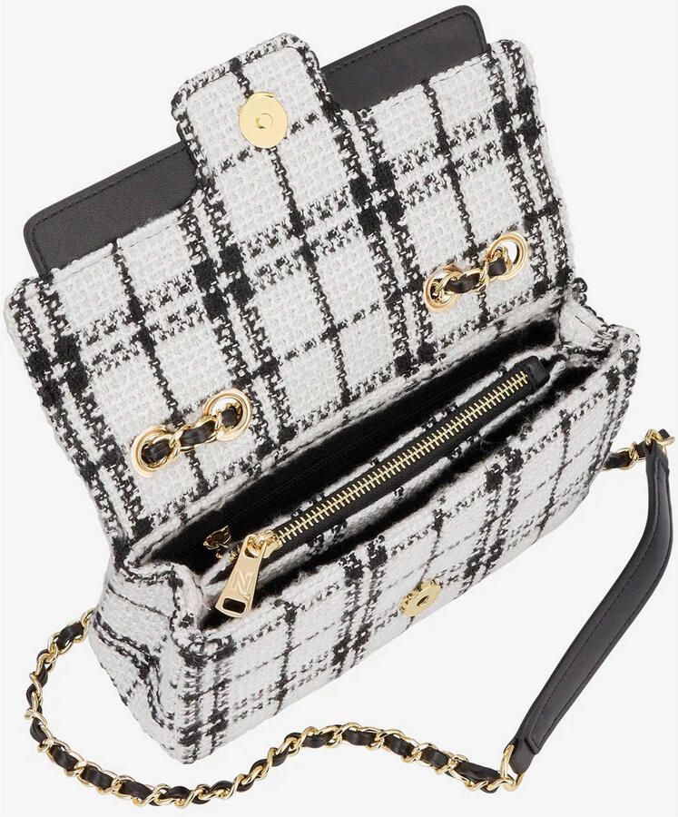 NIKKIE crossbody tas Orlea ecru zwart - Foto 2