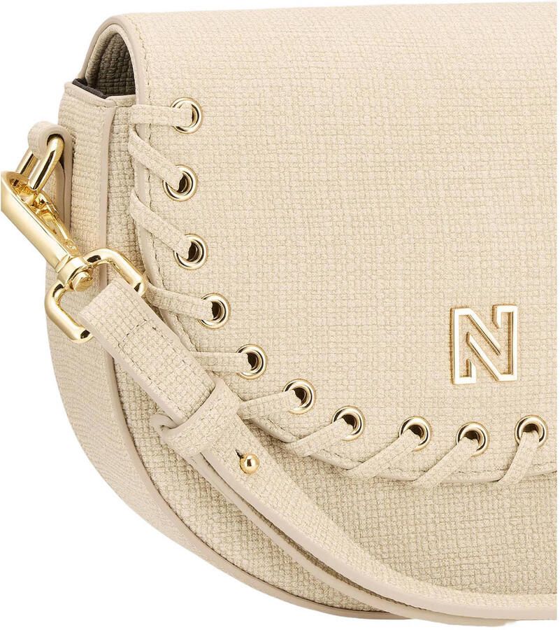 NIKKIE crossbody tas Pelano Lace-up ecru - Foto 2
