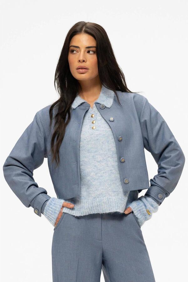 NIKKIE jasje blauw