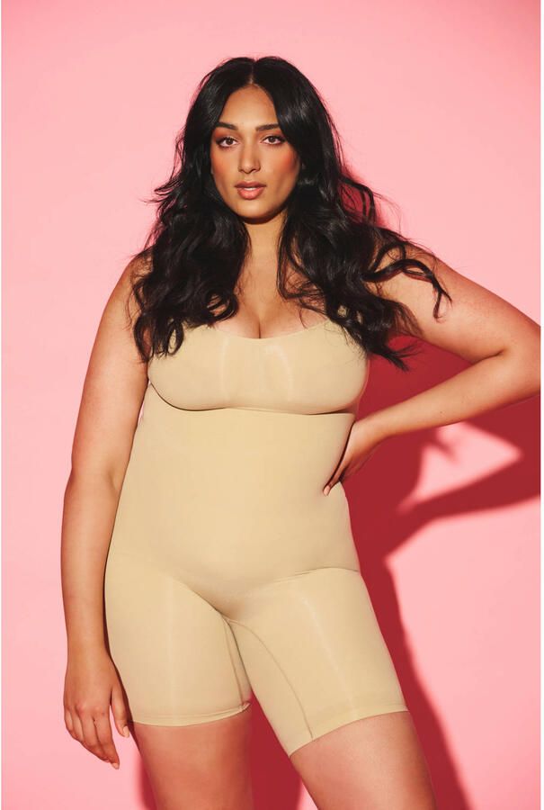 NIKKIE medium corrigerende bodysuit lichtbeige - Foto 2