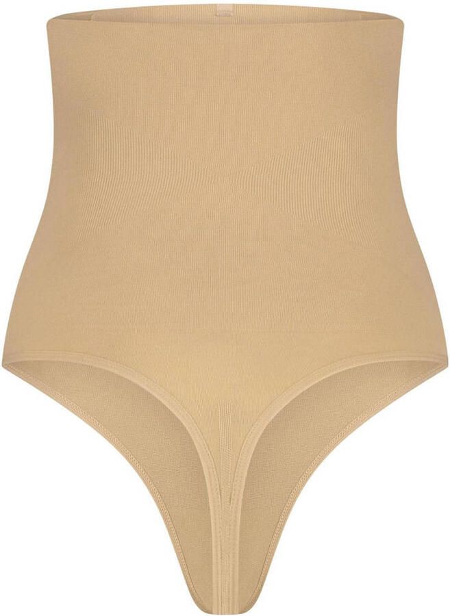 NIKKIE medium corrigerende high waist string lichtbeige - Foto 2