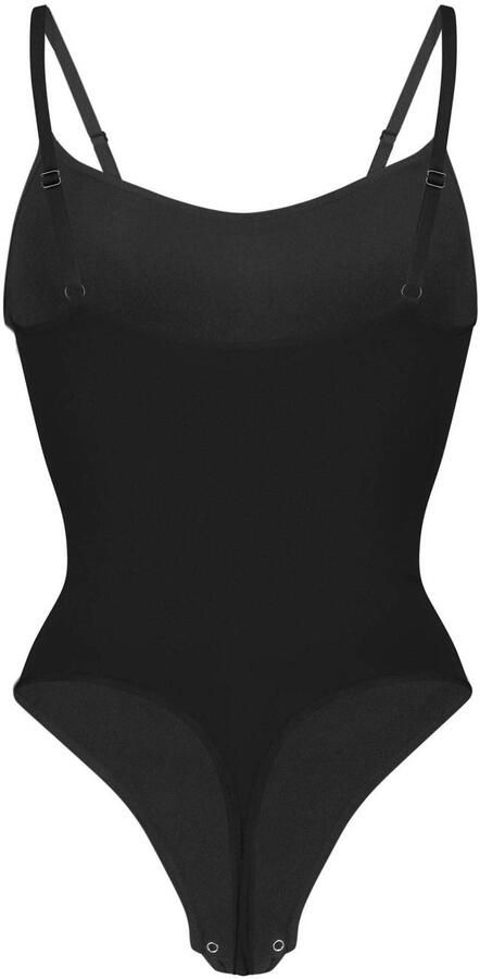NIKKIE medium corrigerende stringbody zwart - Foto 3