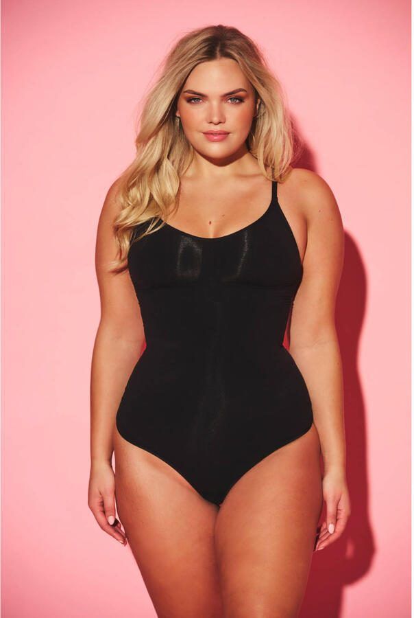 NIKKIE medium corrigerende stringbody zwart - Foto 2