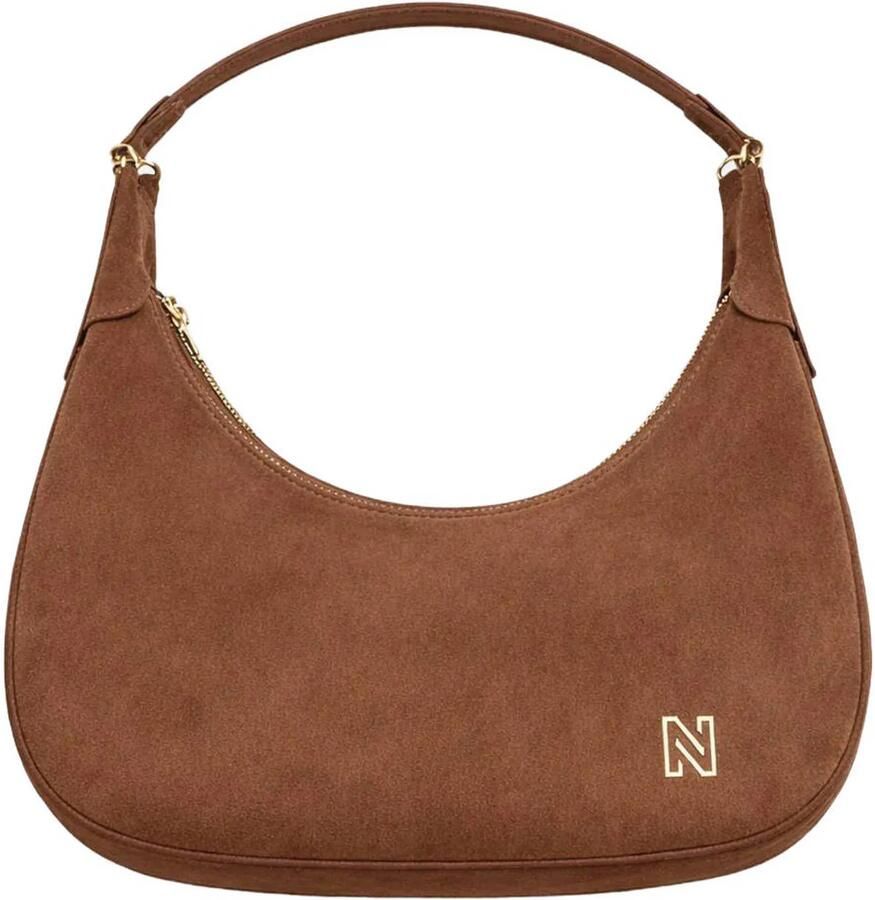 NIKKIE schoudertas Patra bruin