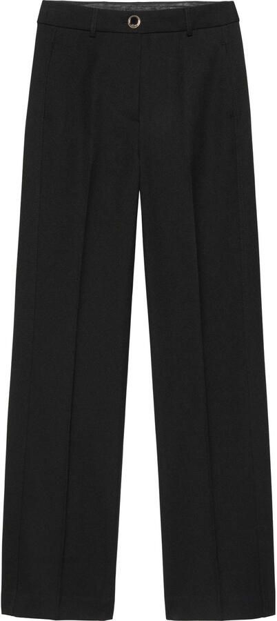 NIKKIE straight high waist pantalon zwart - Foto 3