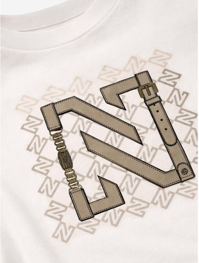 NIKKIE T-shirt ecru