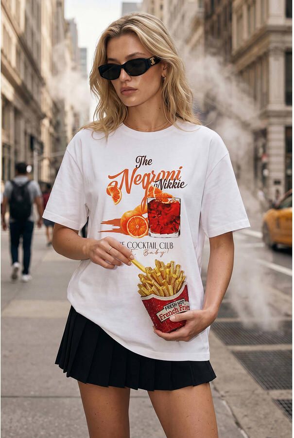 NIKKIE T-shirt wit - Foto 3