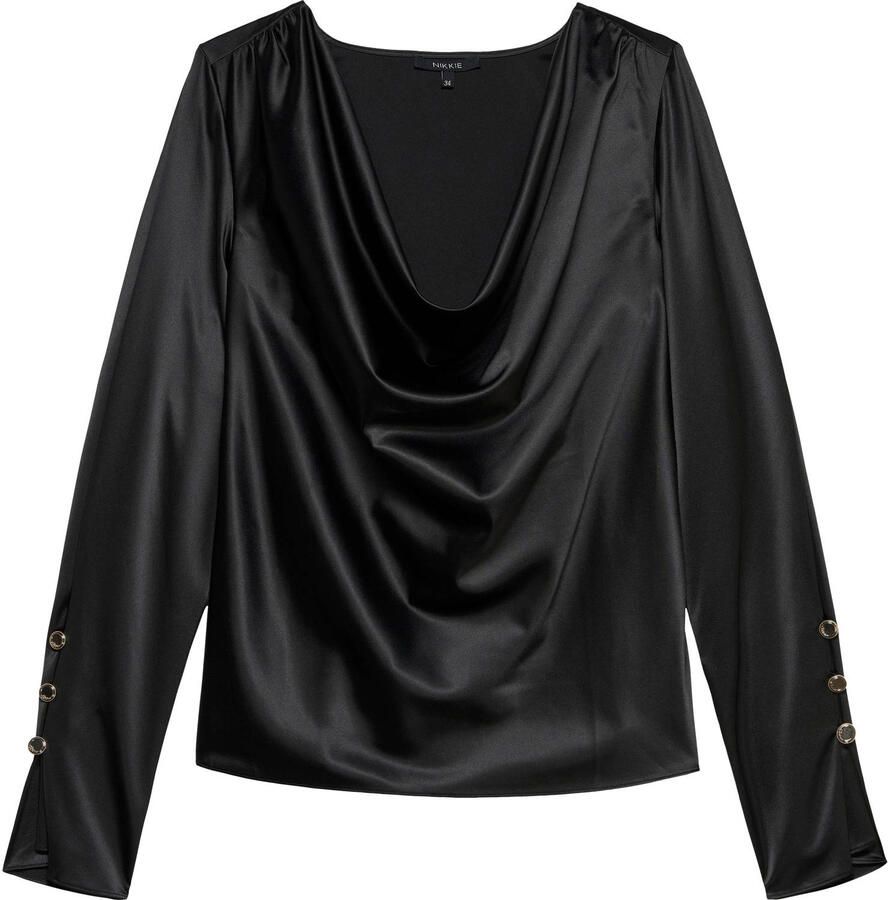 NIKKIE top zwart - Foto 2