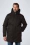 No Excess Jacket long fit hooded twill black Zwart Heren - Thumbnail 1