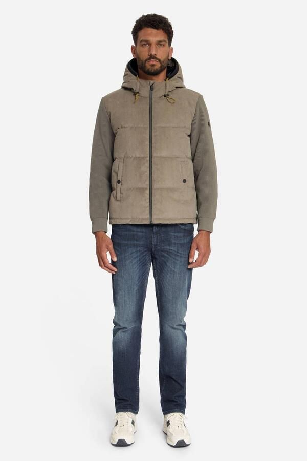 No Excess corduroy winterjas bruin - Foto 2