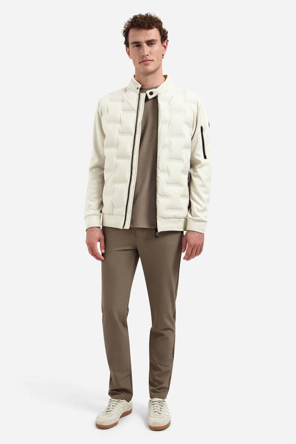 No Excess Jas Knitted Sleeve Off-White - Foto 2