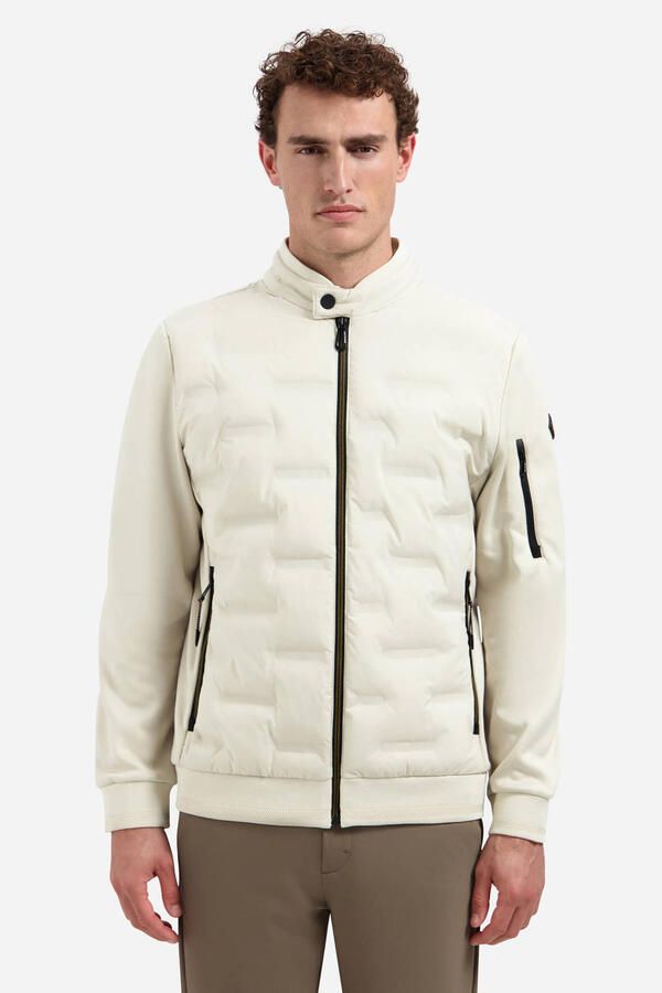 No Excess Jas Knitted Sleeve Off-White