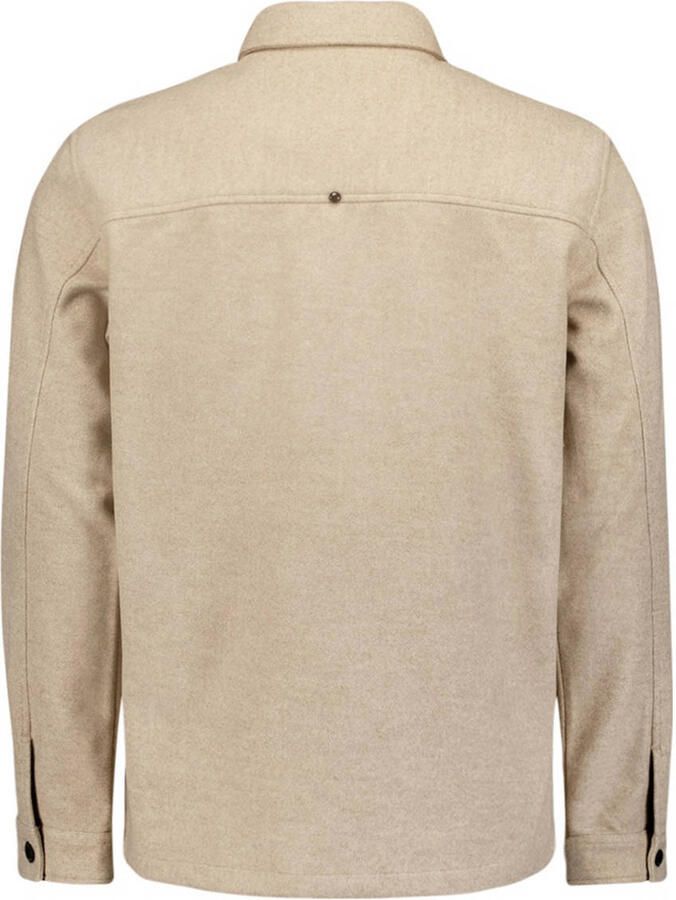 No Excess Onderhemd Overshirt Melange Beige - Foto 2
