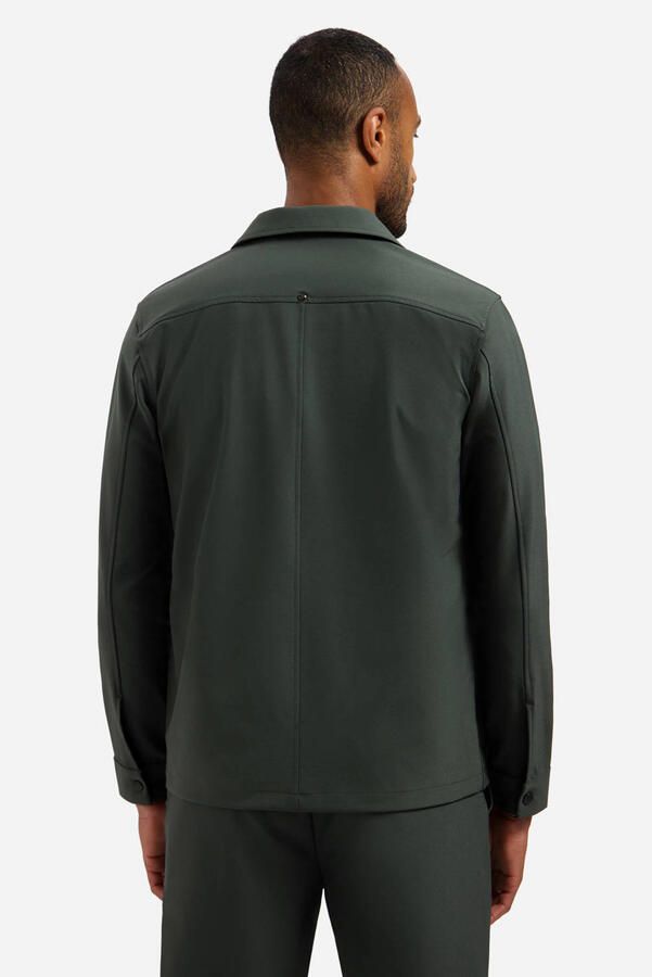 No Excess overshirt donkergroen