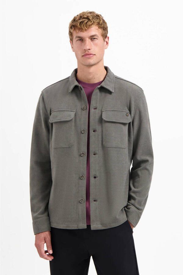No Excess Onderhemd Overshirt Grijs