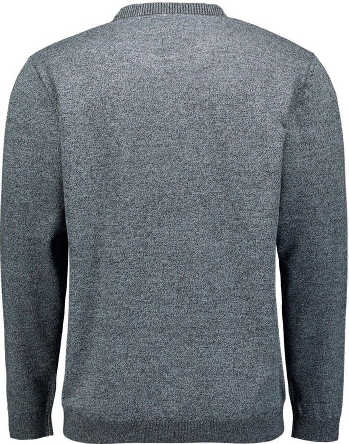 No Excess pullover fijn gebreid blauw