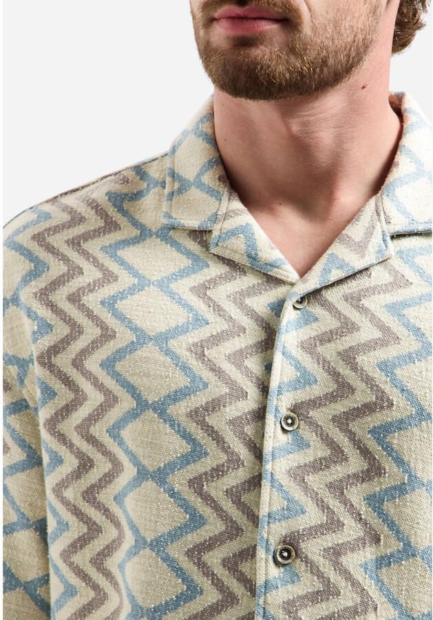 No Excess regular casual overhemd beige - Foto 2