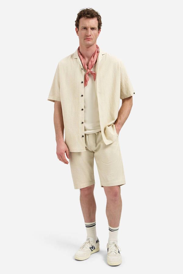 No Excess regular casual overhemd beige - Foto 3