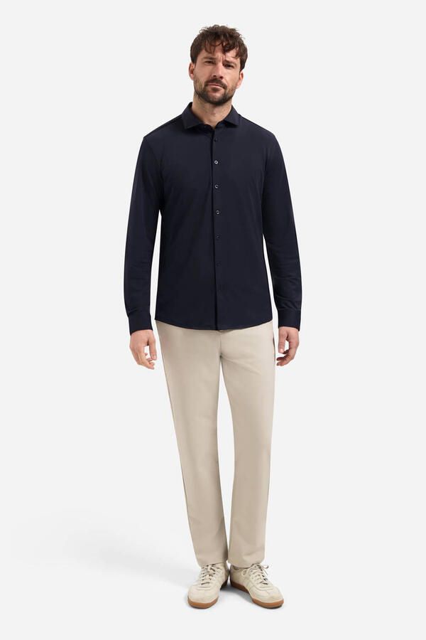 No Excess regular casual overhemd donkerblauw - Foto 2