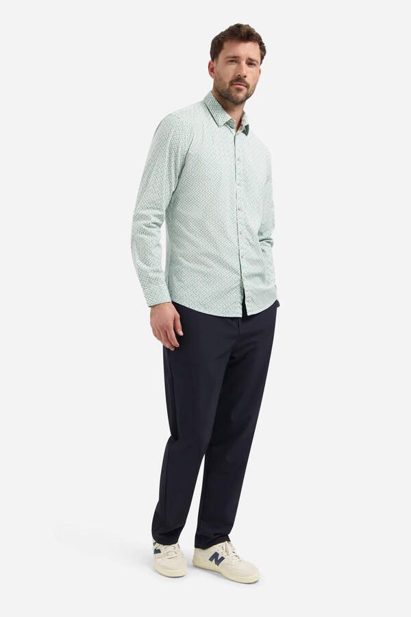 No Excess regular casual overhemd groen - Foto 2