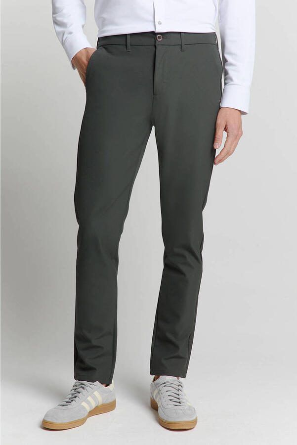 No Excess regular chino donkergroen - Foto 2