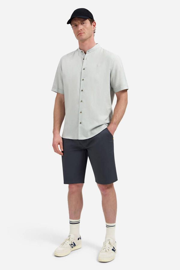 No Excess regular chino short blauw - Foto 2