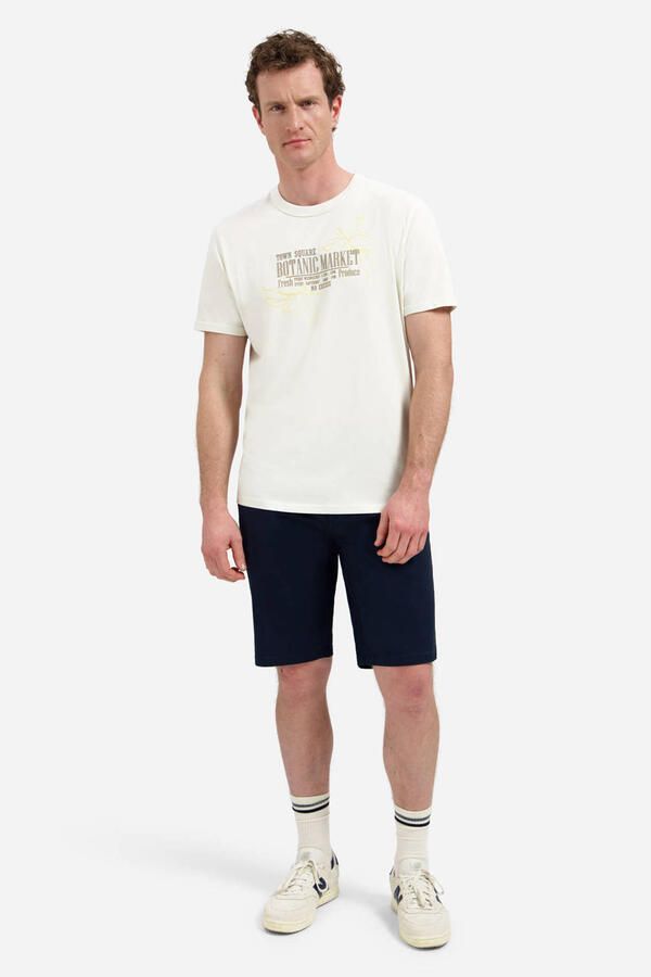 No Excess regular chino short donkerblauw - Foto 3