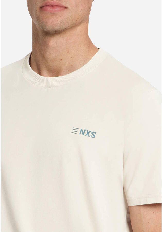 No Excess regular fit T-shirt met backprint steen - Foto 2