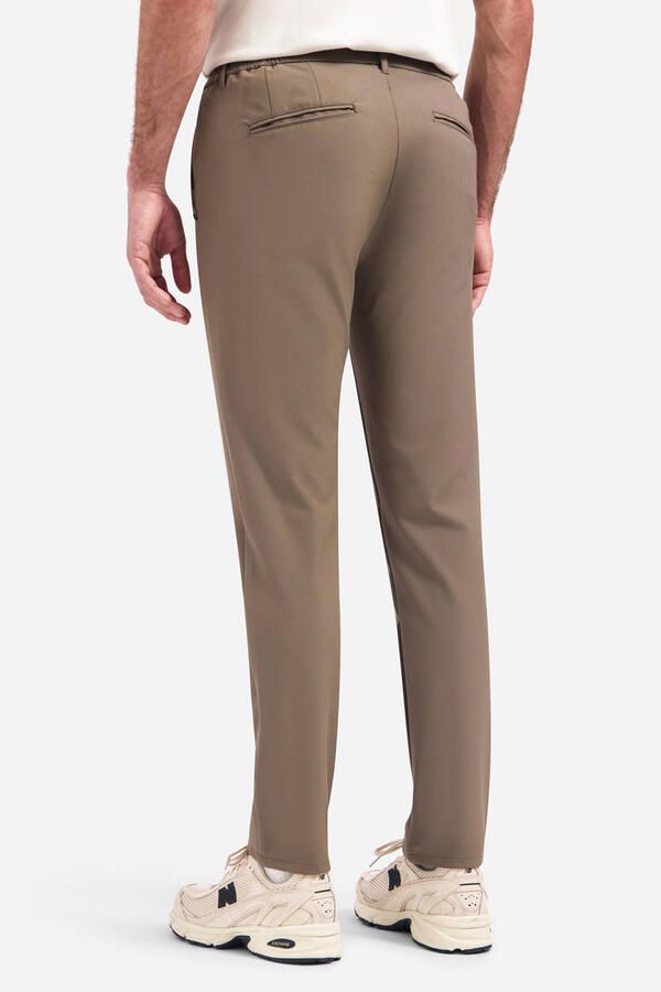 No Excess regular fit travelstof chino khaki - Foto 2