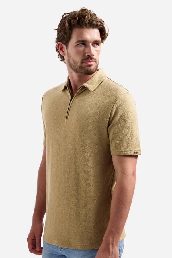 No Excess regular polo beige - Foto 3