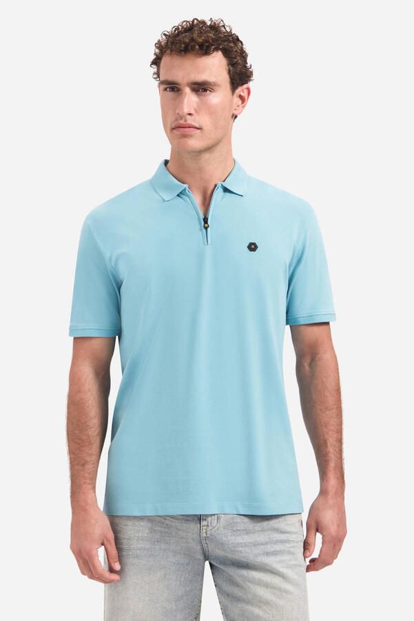No Excess regular polo blauw