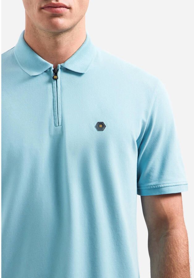 No Excess regular polo blauw - Foto 2