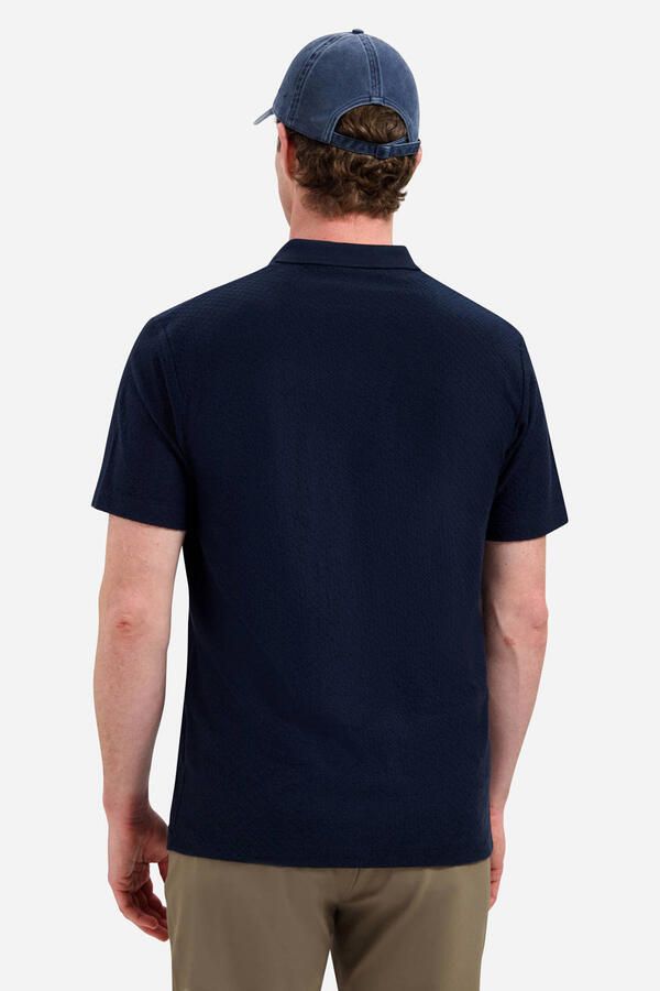 No Excess regular polo donkerblauw - Foto 3