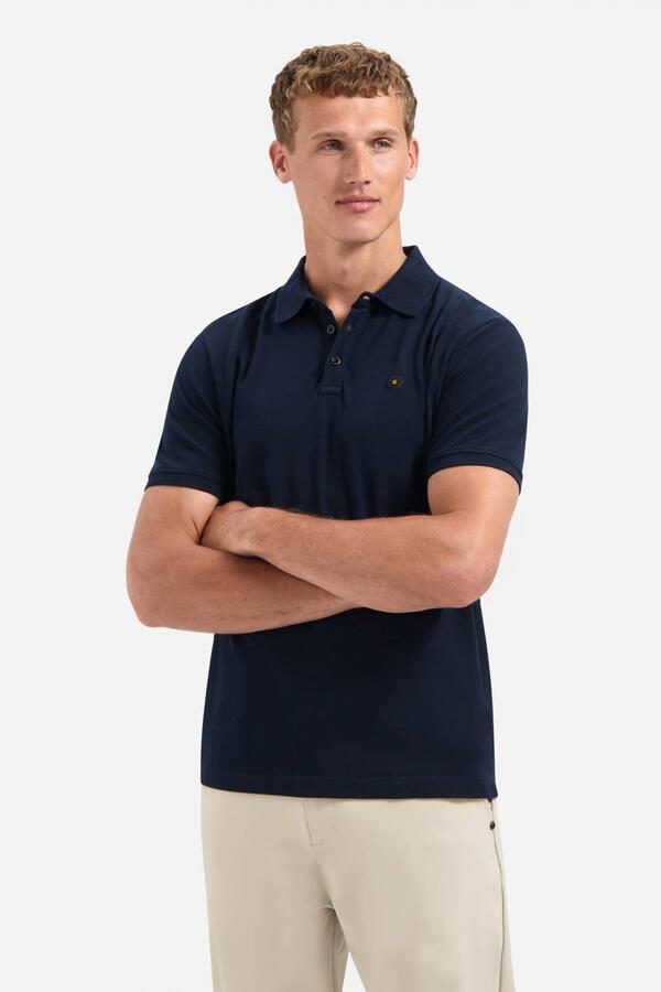 No Excess regular polo donkerblauw - Foto 3