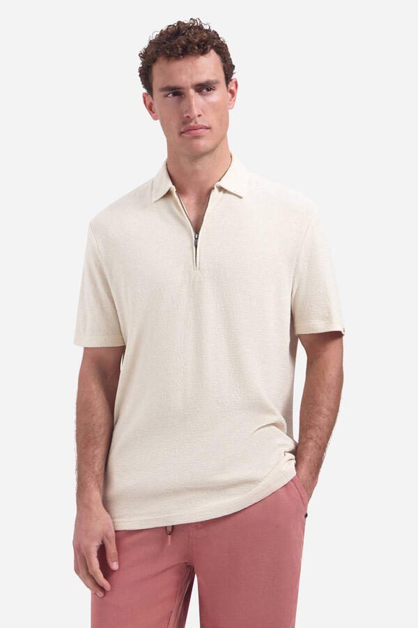 No Excess regular polo ecru
