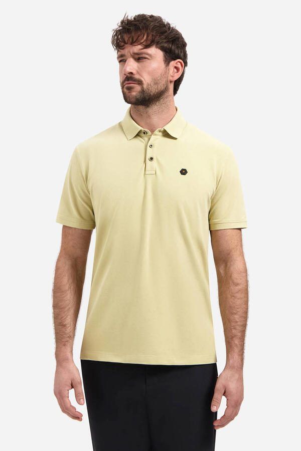 No Excess regular polo geel