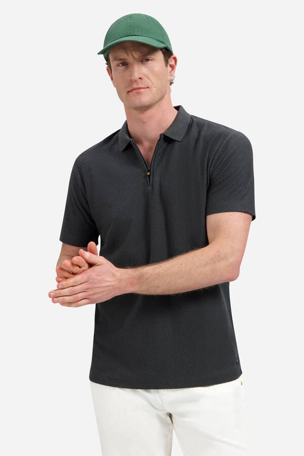 No Excess regular polo grijs