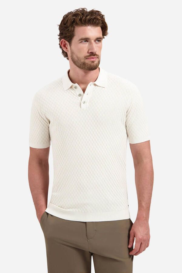 No Excess Polo Shirt Korte Mouw Knitted Poloshirt Kit