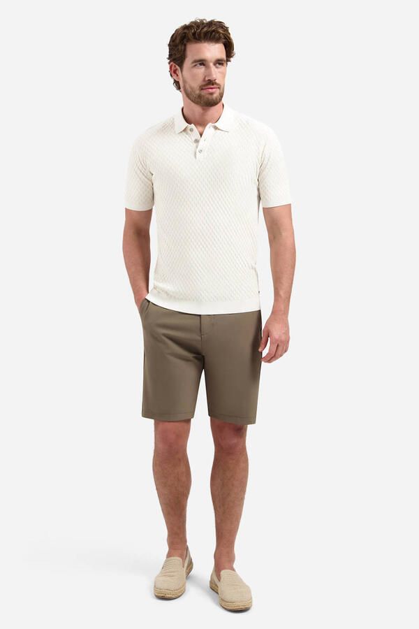 No Excess Polo Shirt Korte Mouw Knitted Poloshirt Kit - Foto 3