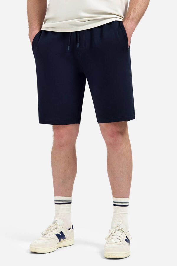 No Excess regular sweatshort donkerblauw